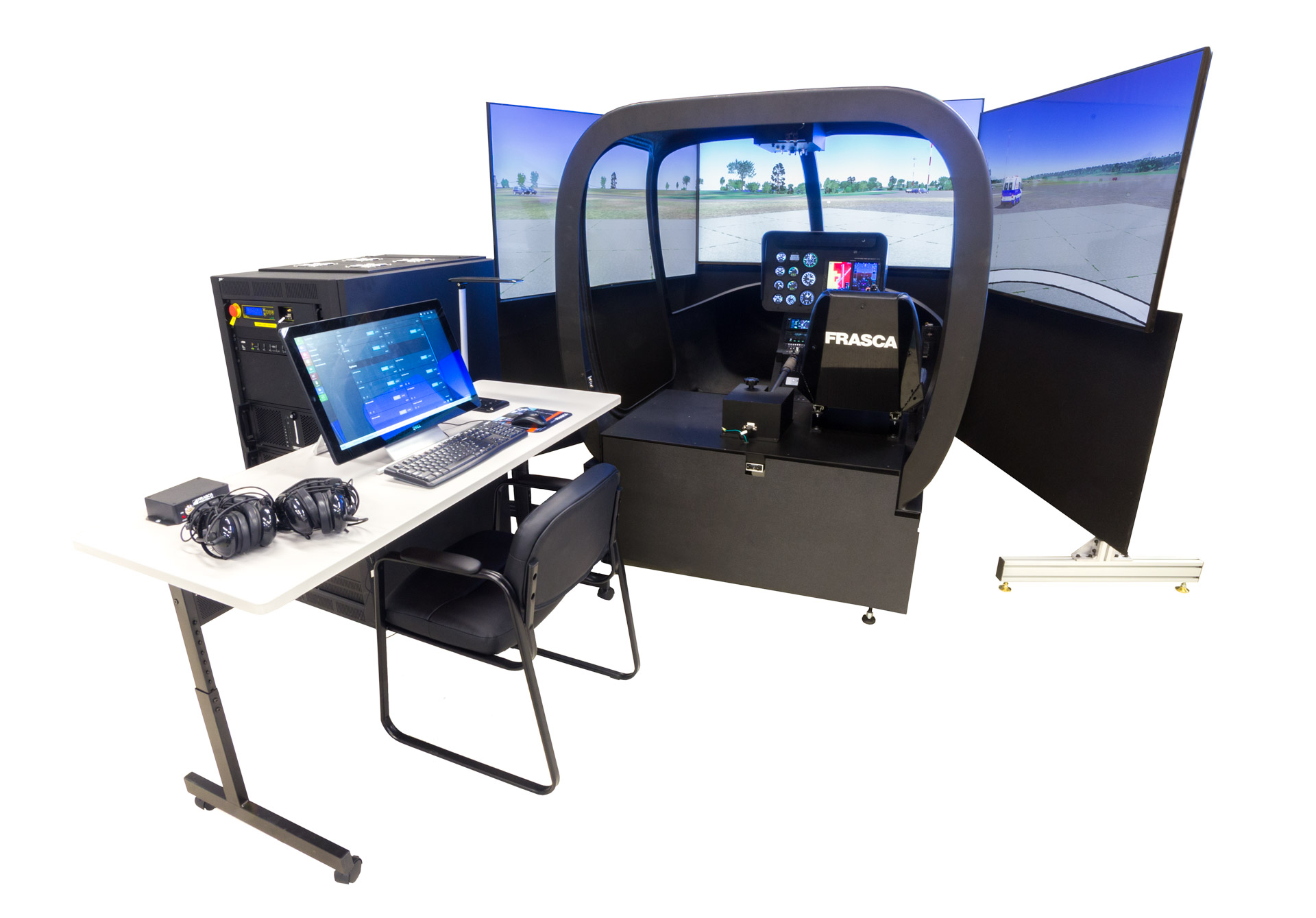 Helicopter Institute Adds FRASCA HTD