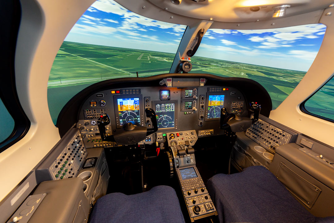 Frasca CJ1 Flight Simulator